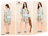 Kaftan Silk Poncho Vol 5 By Jisha Poly Feather Silk Kurtis Wholesalers In Surat
